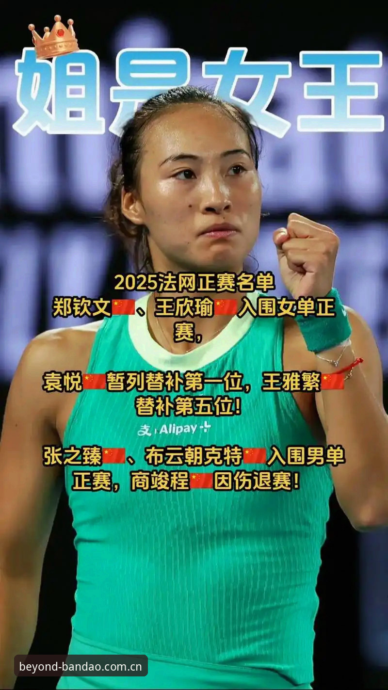 2026法网女单抽签深度解析：中国金花郑钦文、王欣瑜签运全览
